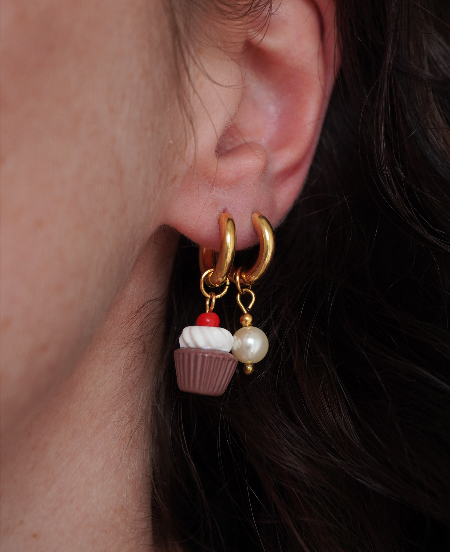 Boucles Cupcake choco