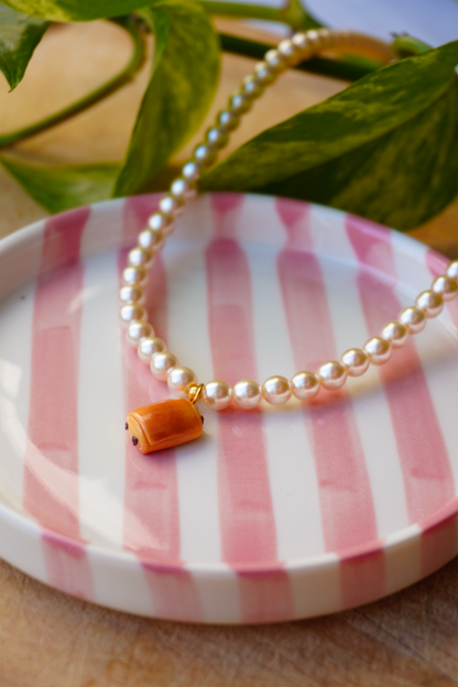 Collier Pain au chocolat