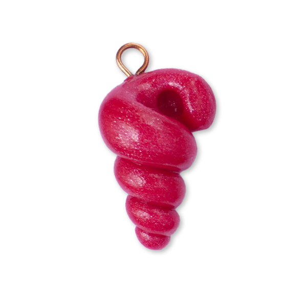 Coquillage framboise nacré
