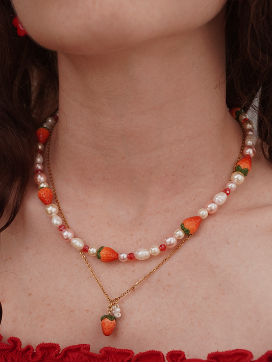 Collier Fraise