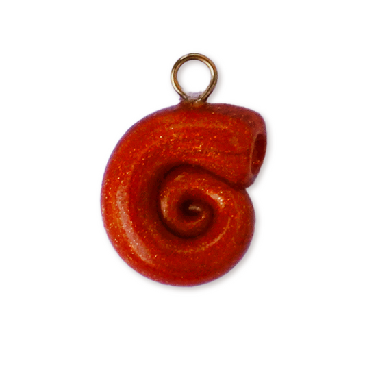Escargot orange nacré