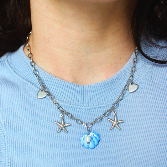 Collier Seashell - Doré ou argenté