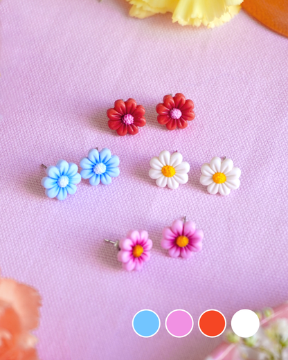 Puces Flowers - 4 coloris